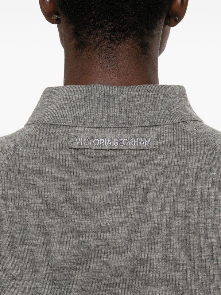 Polo in maglia con bottoni