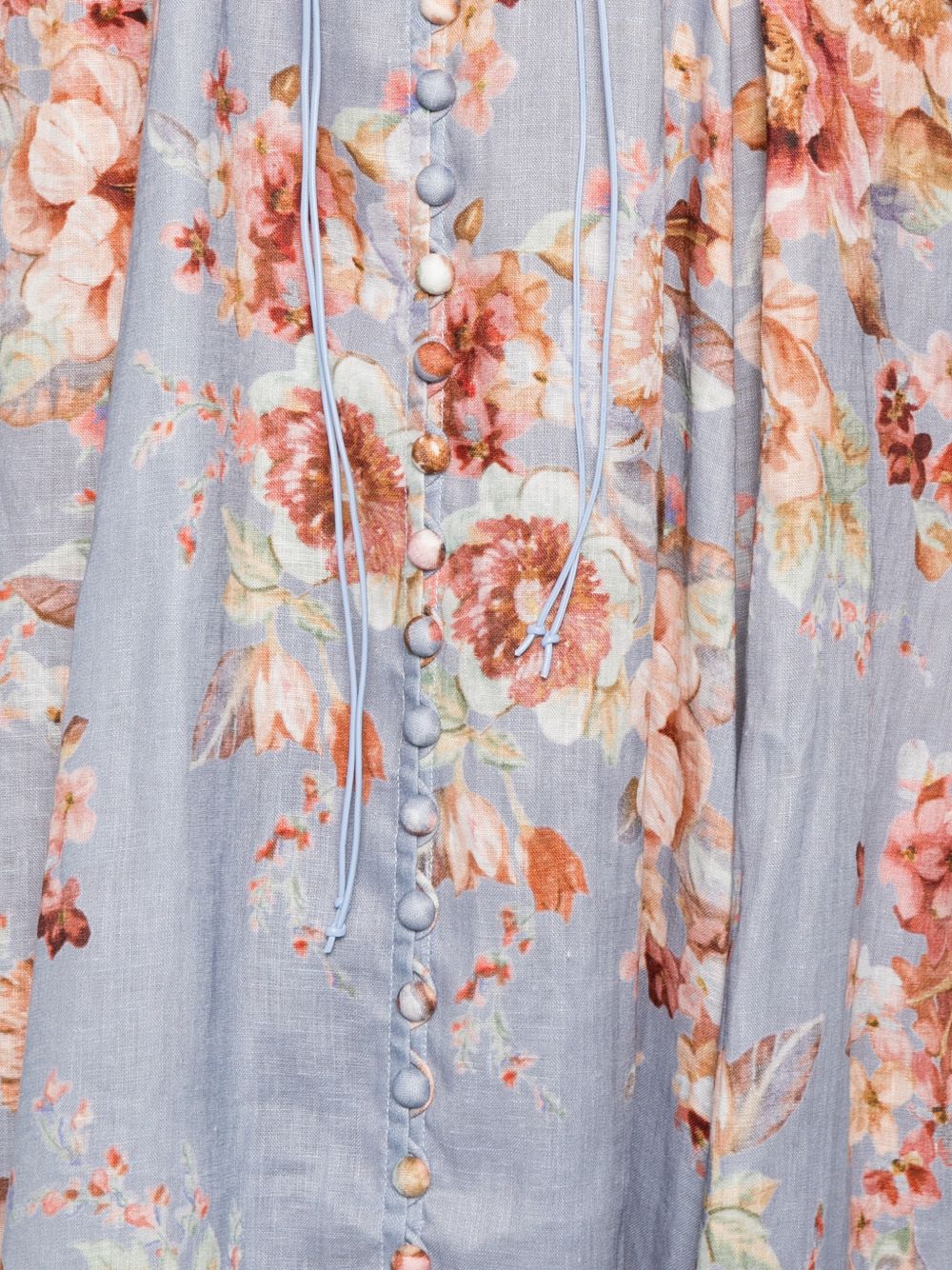 Abito midi a fiori Awaken Billow