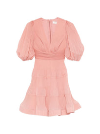 Abito corto plissettato