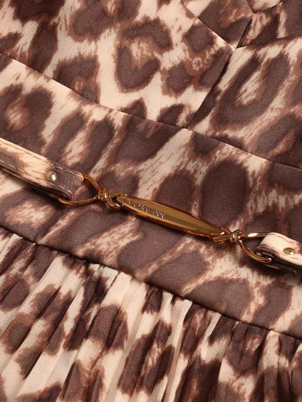 Abito midi "Sunray" plissettato