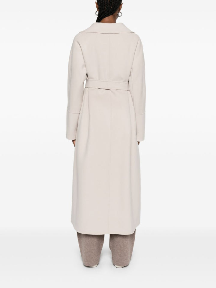 Cappotto con cintura