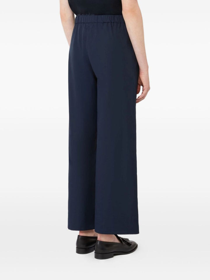 Pantalone "ARGENTO" con coulisse in cotone