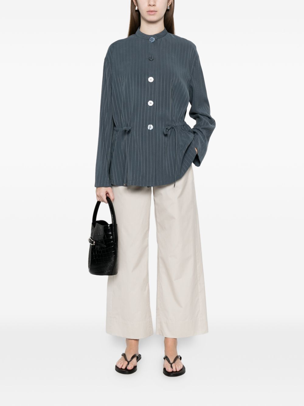 Pantaloni "Argenta" con coulisse