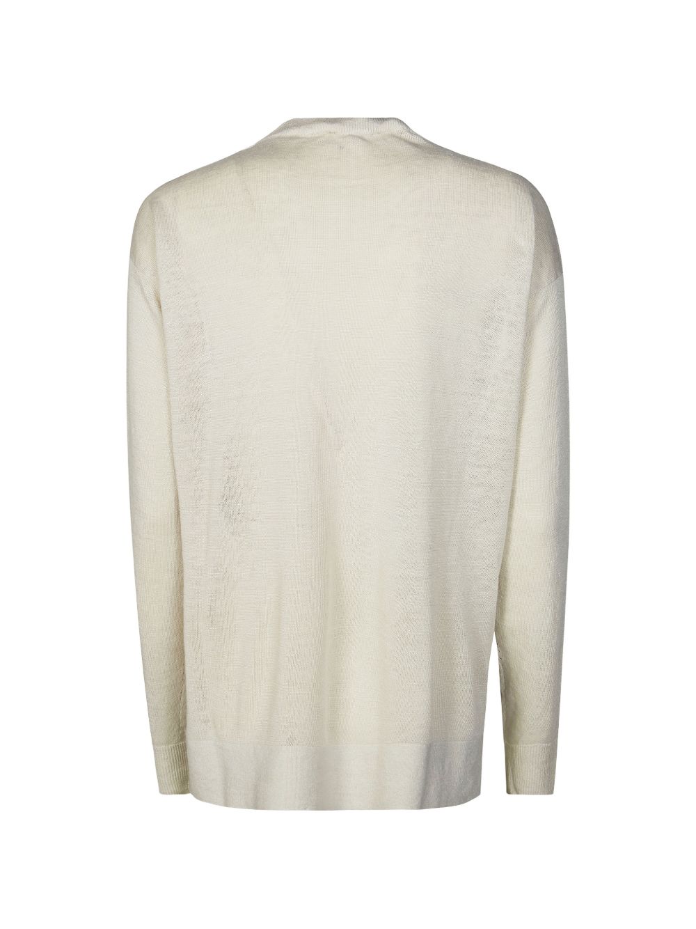 Maglione a maglia fine con spalle scese