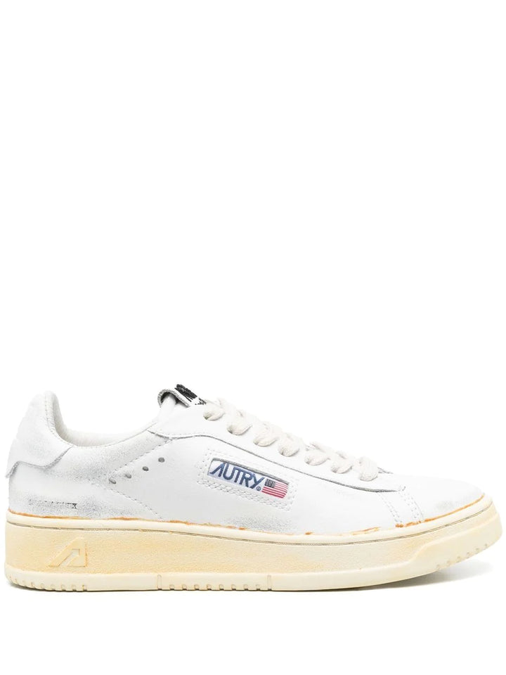 AUTRY Sneakers in pelle bianca