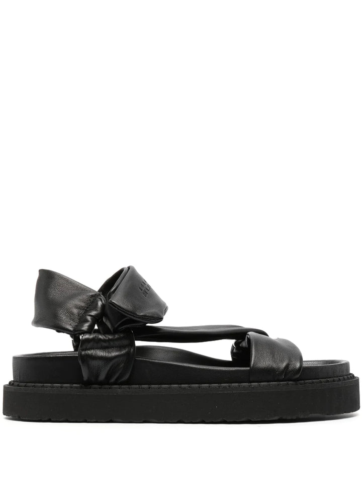 ISABEL MARANT Sandalo pelle nero