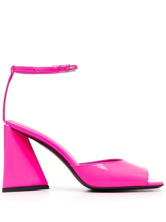 THE ATTICO Sandalo in pelle fucsia