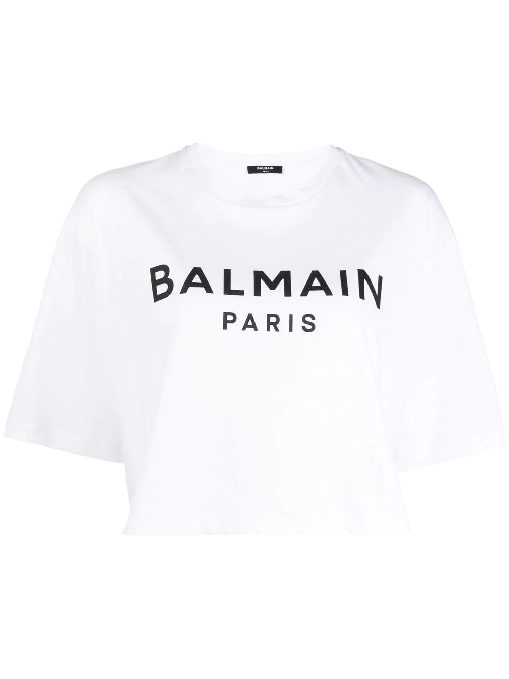 BALMAIN T-shirt in cotone bianco