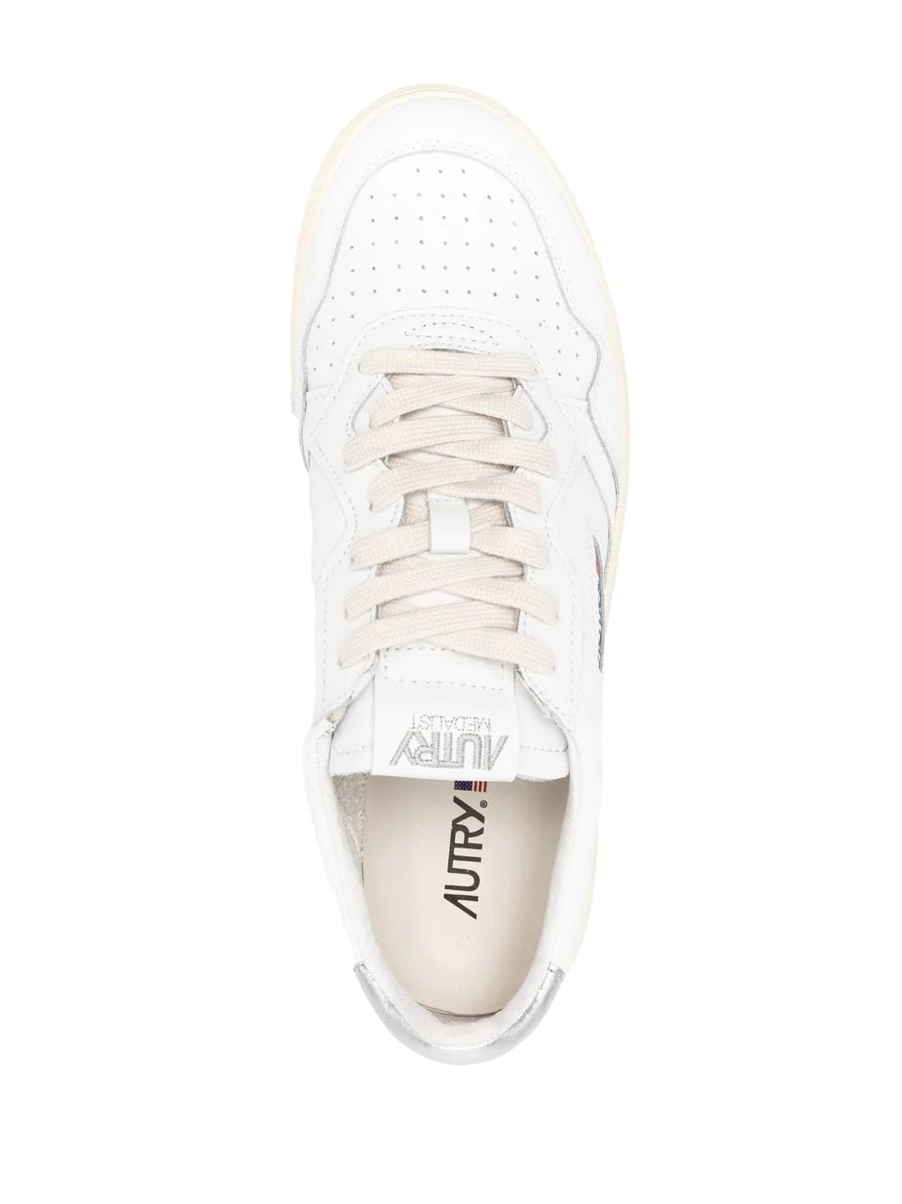 AUTRY Sneakers in pelle bianca