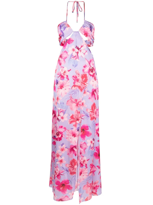 PINKO Abito in viscosa multicolor