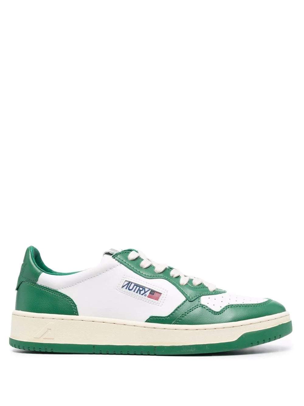 AUTRY Sneaker pelle verde
