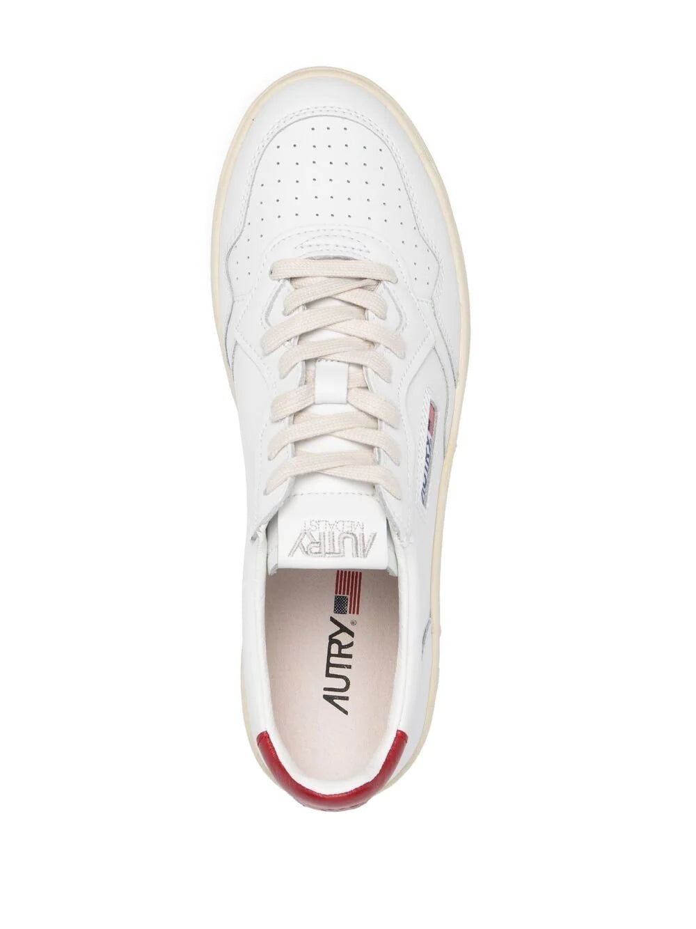 AUTRY Sneakers in pelle bianca