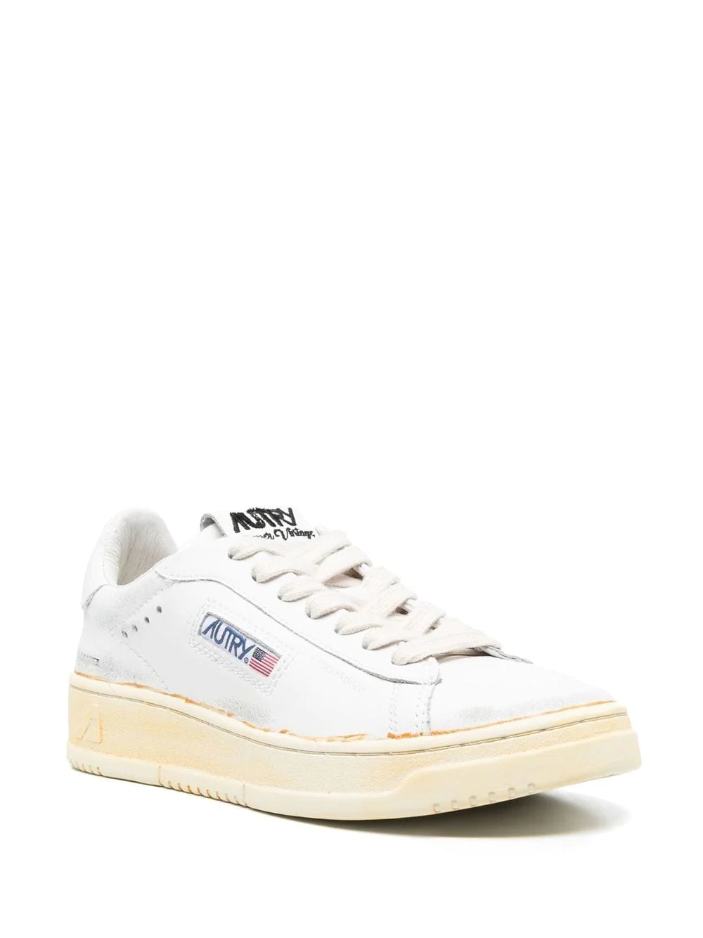 AUTRY Sneakers in pelle bianca