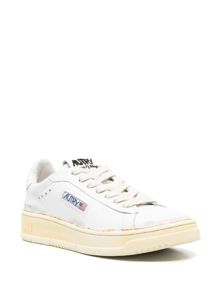 AUTRY Sneakers in pelle bianca