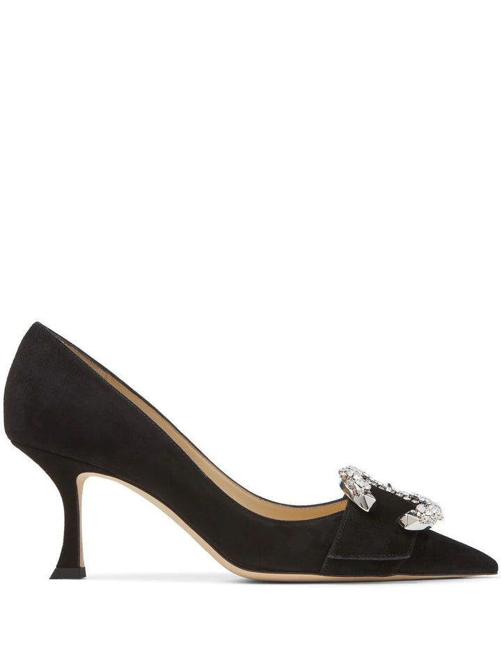 JIMMY CHOO Décolleté in camoscio nero