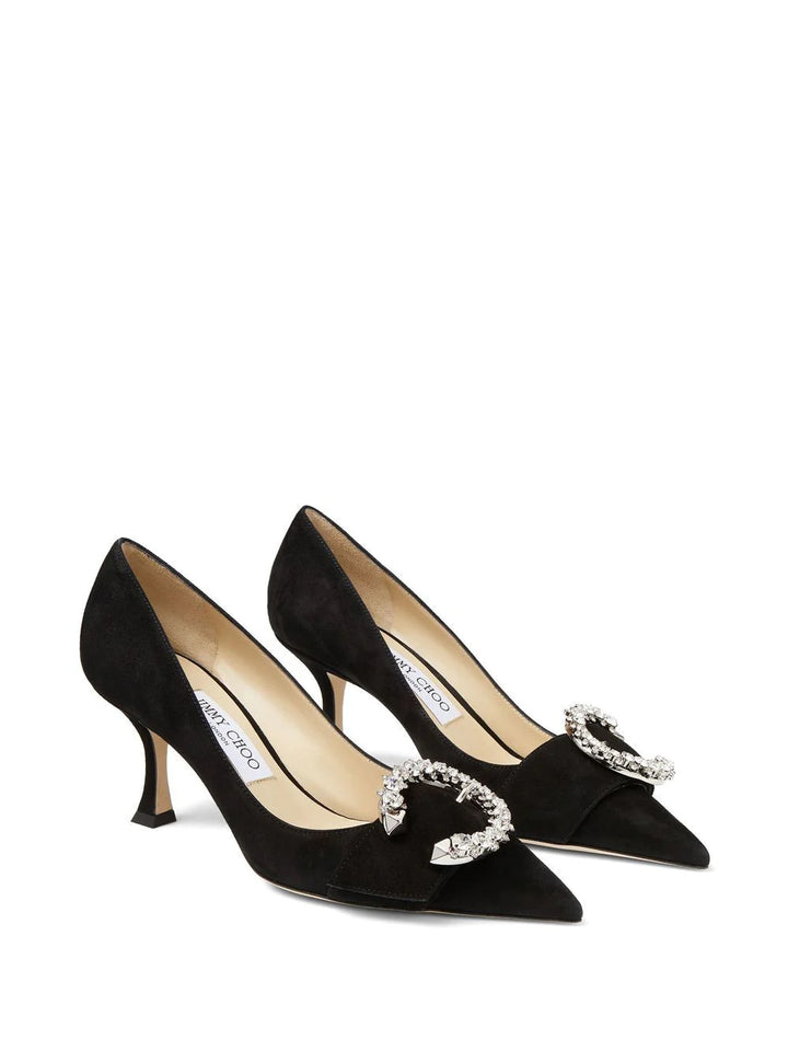 JIMMY CHOO Décolleté in camoscio nero
