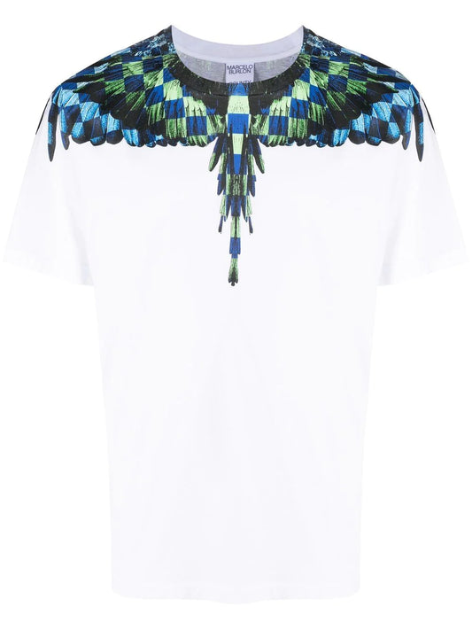 MARCELO BURLON T-shirt cotone bianco