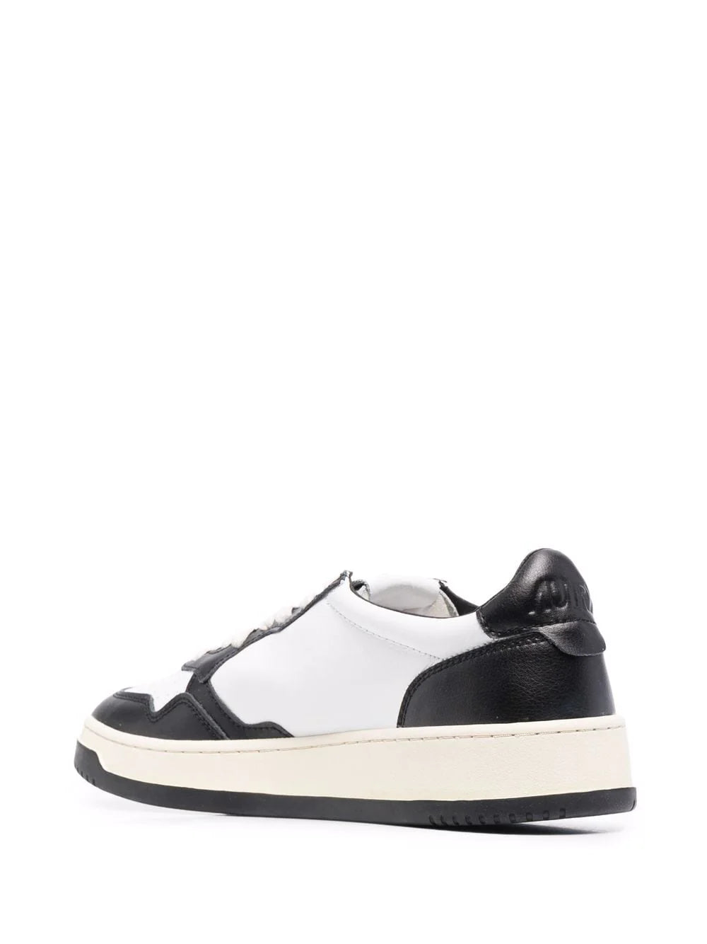 AUTRY Sneakers pelle bianca e nera