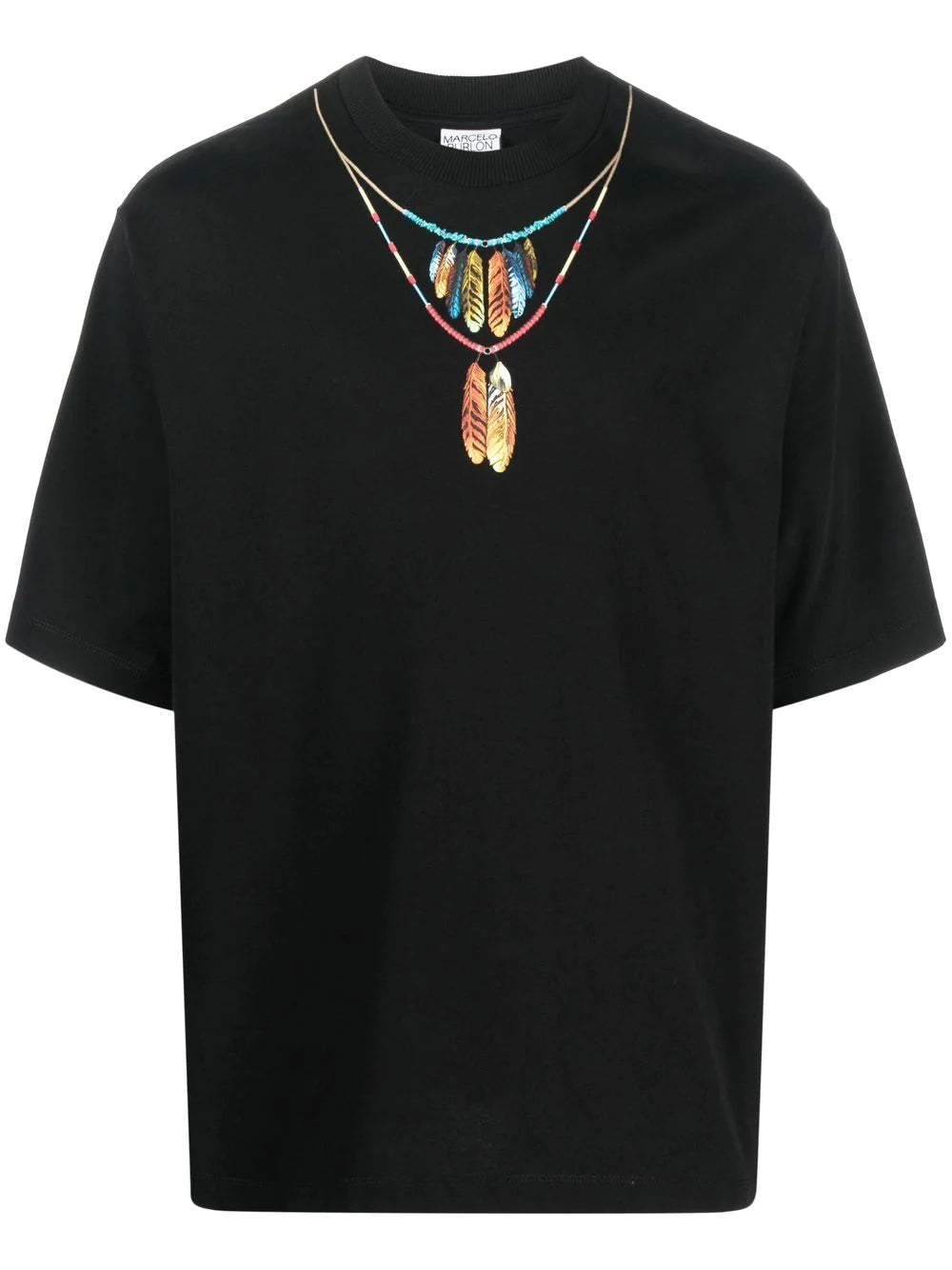 MARCELO BURLON T-shirt cotone nero
