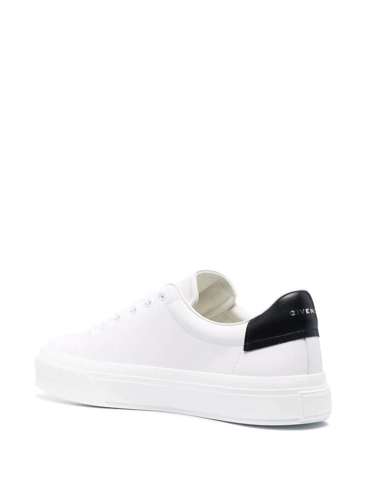GIVENCHY Sneakers in pelle bianca