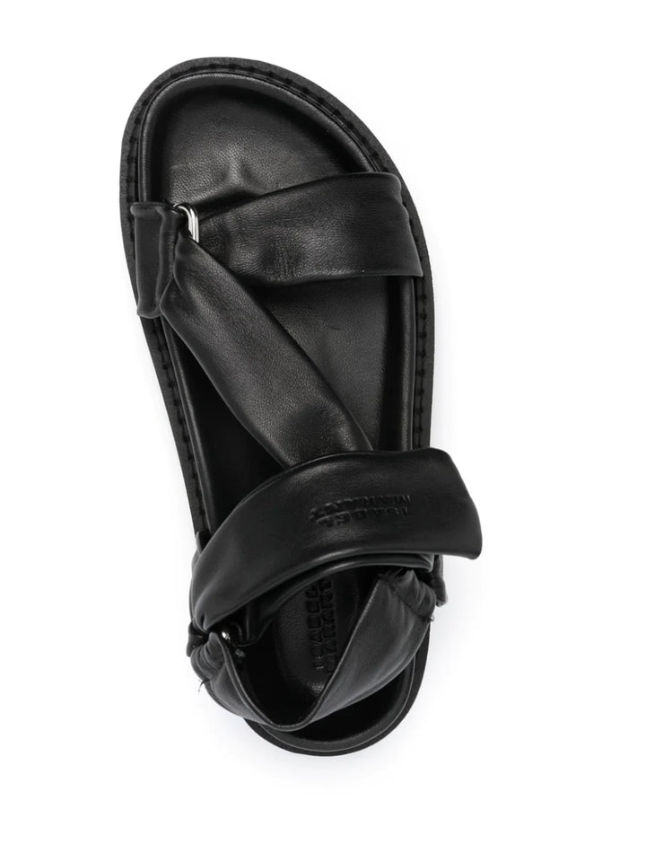ISABEL MARANT Sandalo pelle nero