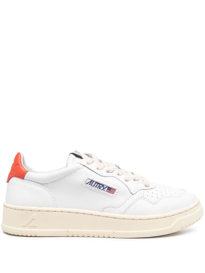 AUTRY Sneakers in pelle bianca