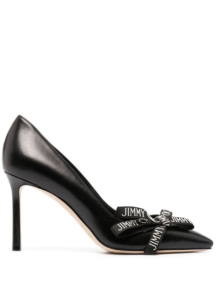 JIMMY CHOO Décolleté in pelle nera