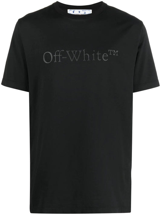 OFF WHITE T-shirt in cotone nero
