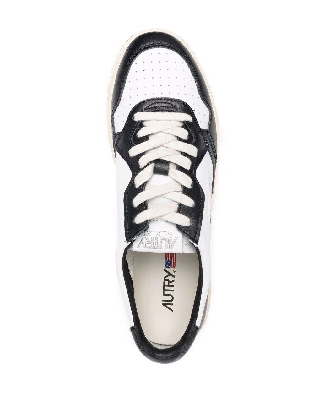 AUTRY Sneakers pelle bianca e nera